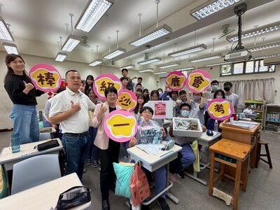 國三包粽應援活動